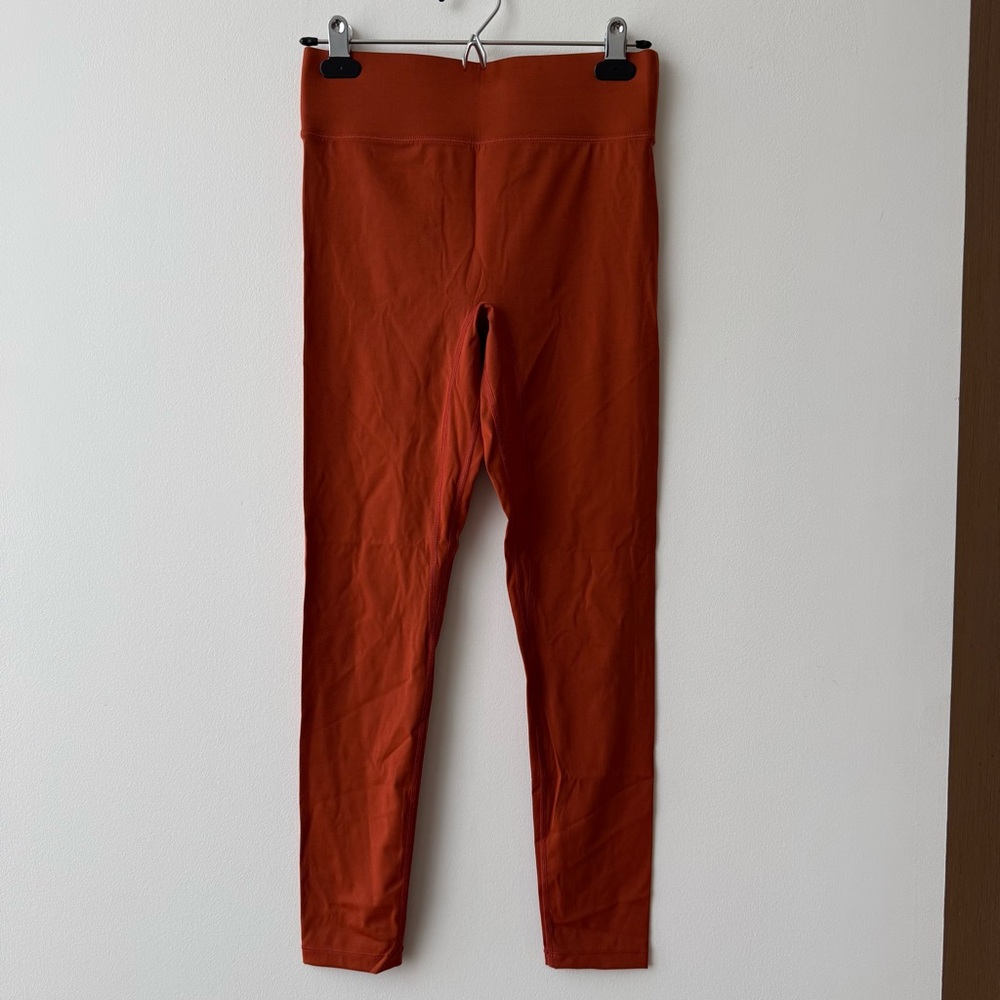 All Access Rust Pilates Leggings, Size S